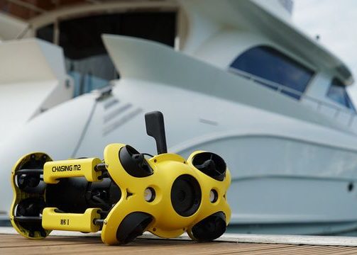 Servizi con drone subacqueo ROV